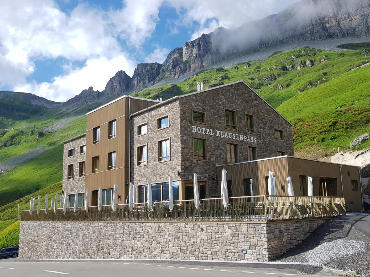 Hotel Klausenpass Unterschachen Bagian luar foto