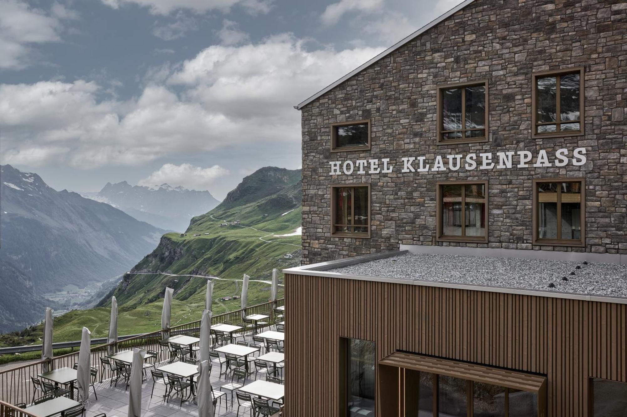 Hotel Klausenpass Unterschachen Bagian luar foto